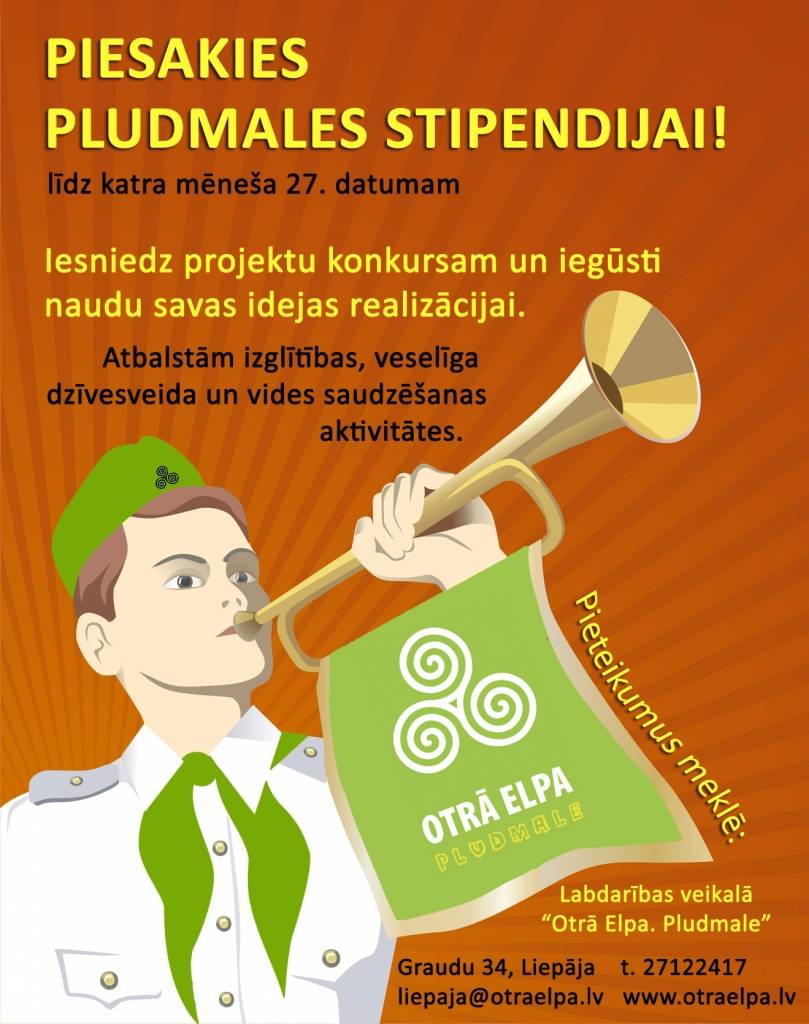 Šonedēļ vēl var iesniegt projektus "Pludmales stipendijai"