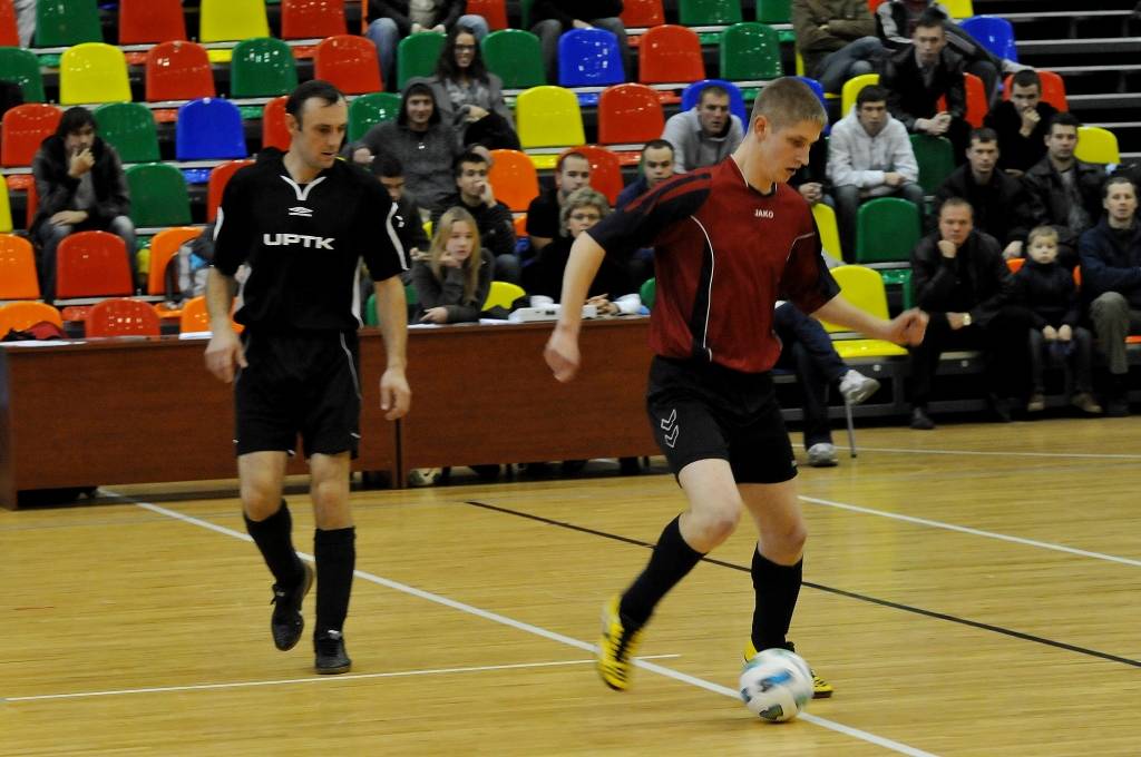 Liepājas atklātā amatieru telpu futbola čempionāta pirmo divu kārtu rezultāti