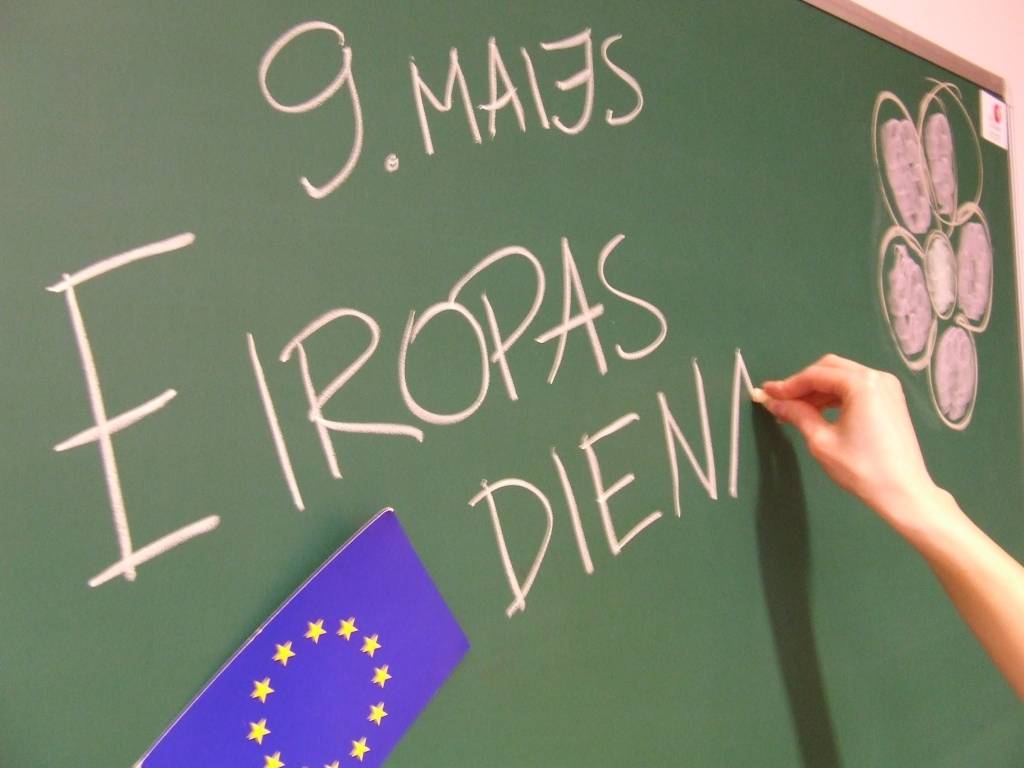 Latvijā svin Eiropas dienu