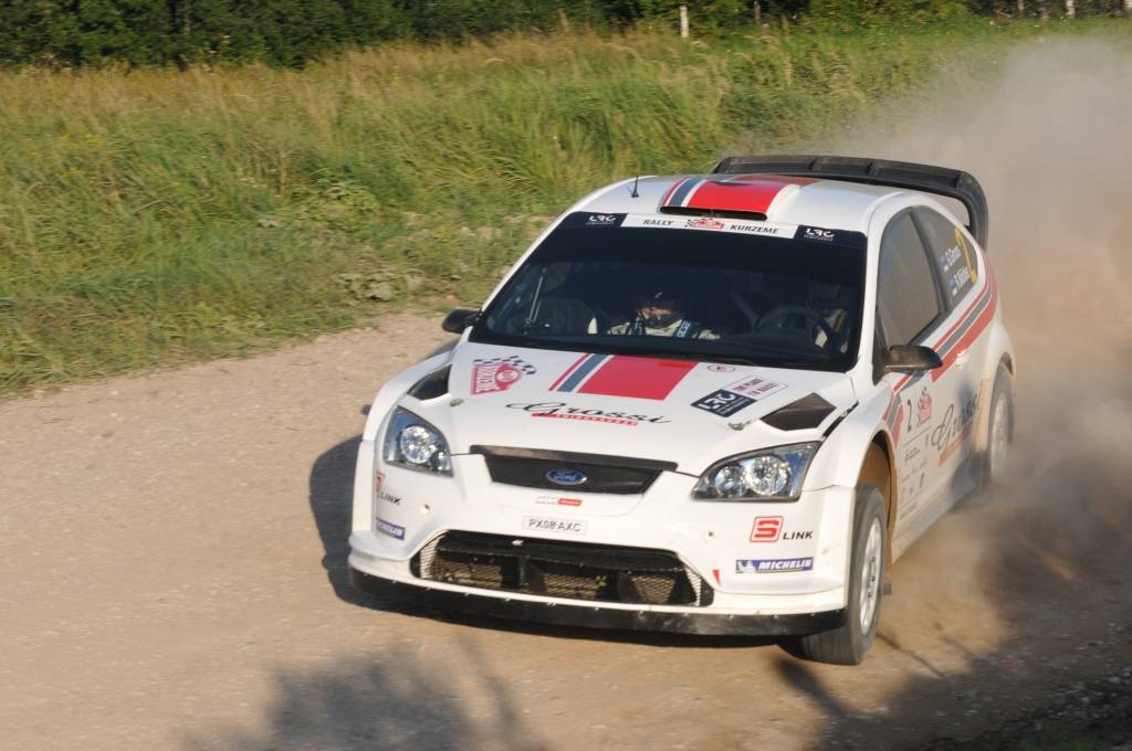 Georgs Gross pēc pirmās dienas ir vadībā rallijā "Kurzeme 2011"