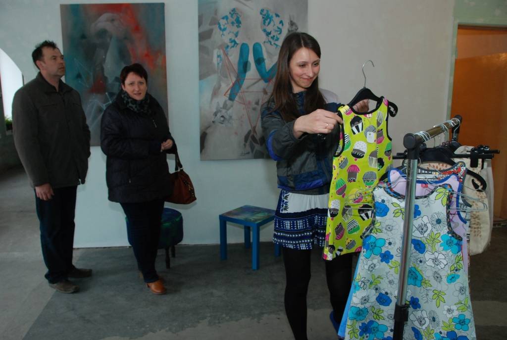 FOTO: "Ideju bode" piedāvā Liepājā tapušus darbus