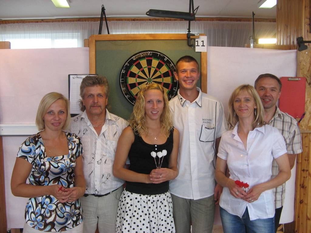Uzvar šautriņu mešanas turnīrā "Liliju kauss"