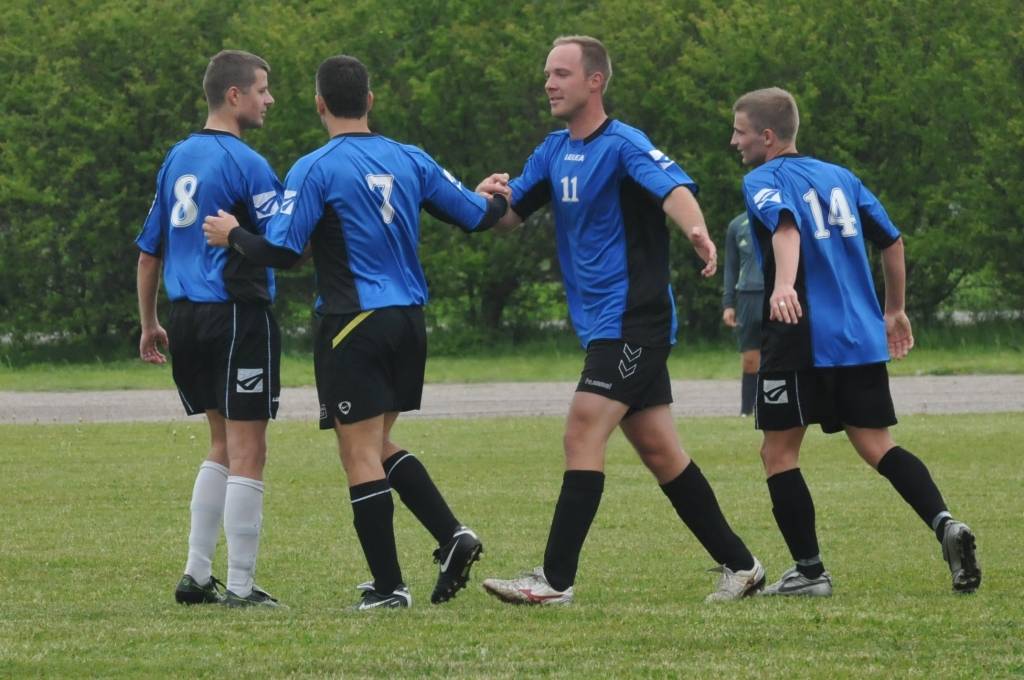 Grobiņnieki pirms Latvijas kausa izcīņas spēles pārliecinoši uzvar "Kuldīgu"