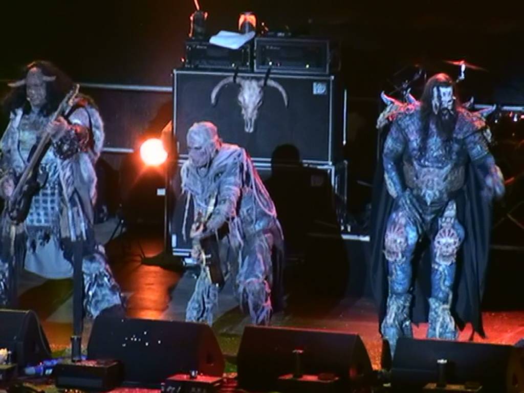 "Lordi" grupai "Skyforger" festivālā "Saldus saule 2011" neļauj sniegt pilnu koncertu