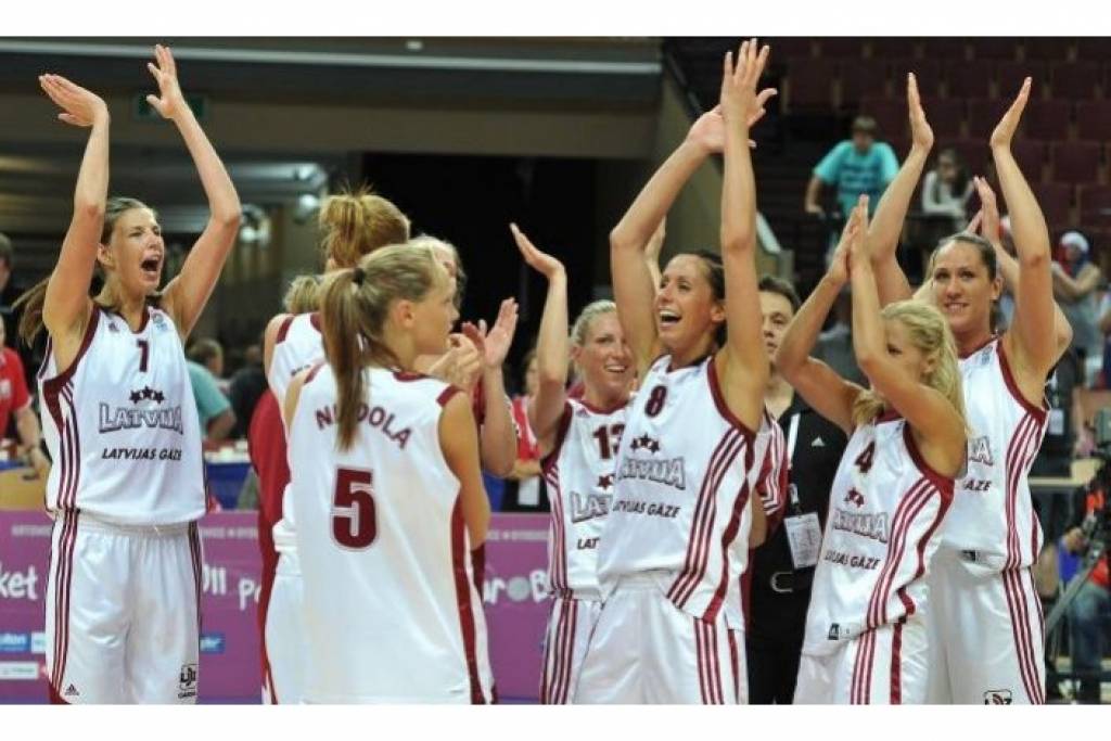 Latvijas basketbolistes uzvar Horvātiju un iekļūst Eiropas čempionāta otrajā posmā