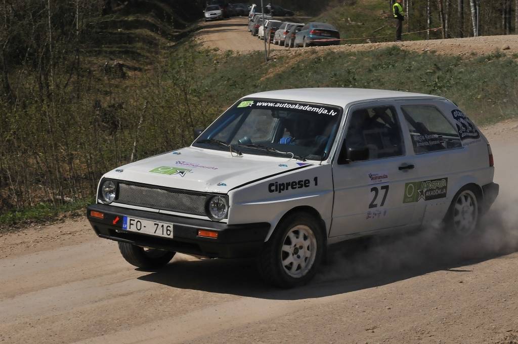 Vasaras sezona palielina rallijsprinta dalībnieku skaitu