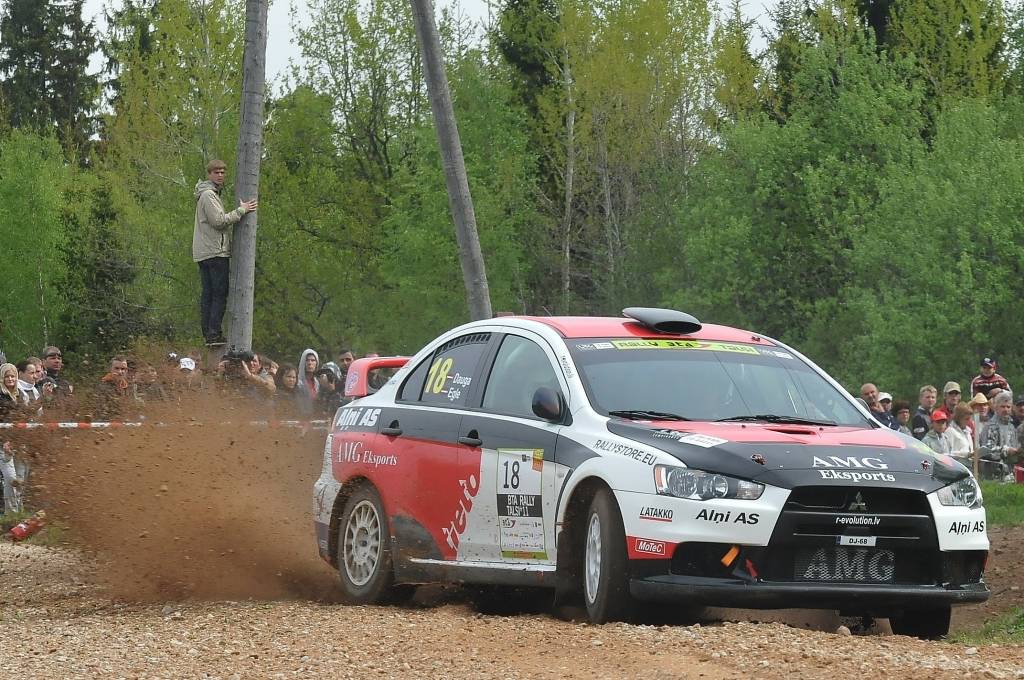 Nedēļas nogalē Latvijas rallija čempionāta vidus
