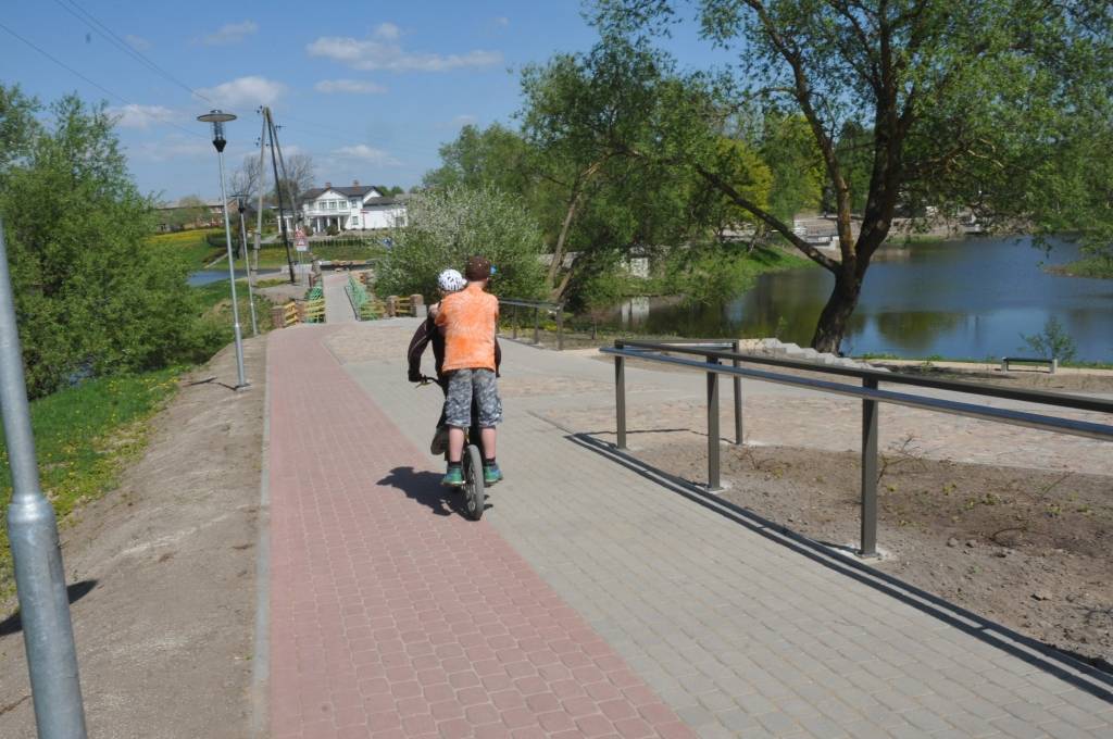 Grobiņā atklās promenādi 