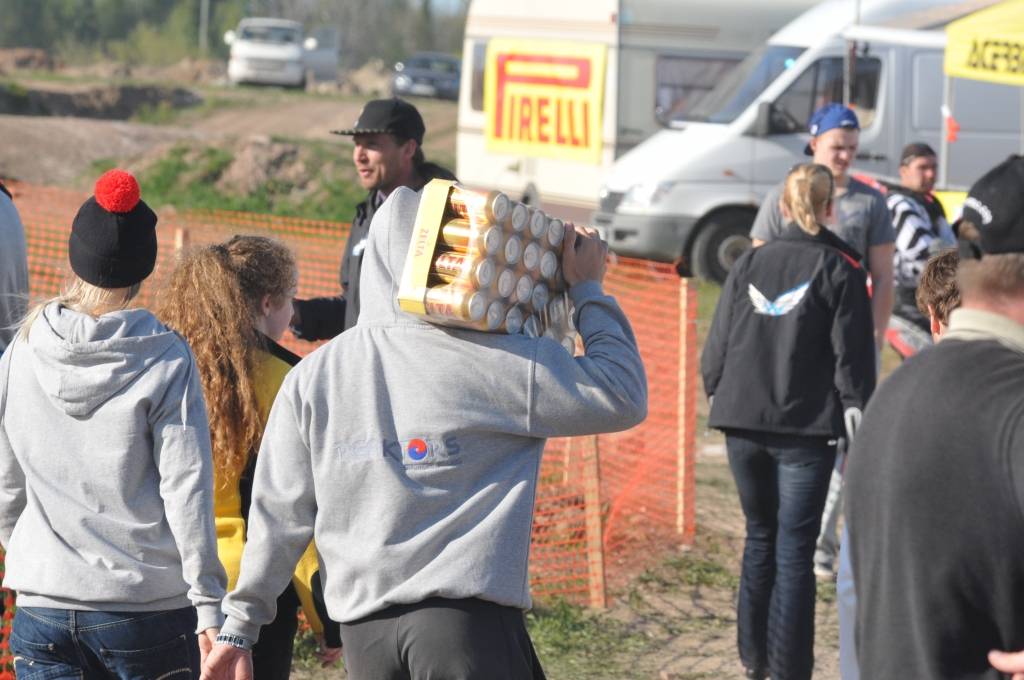 Superkausa pirmajā posmā beidzas alus
