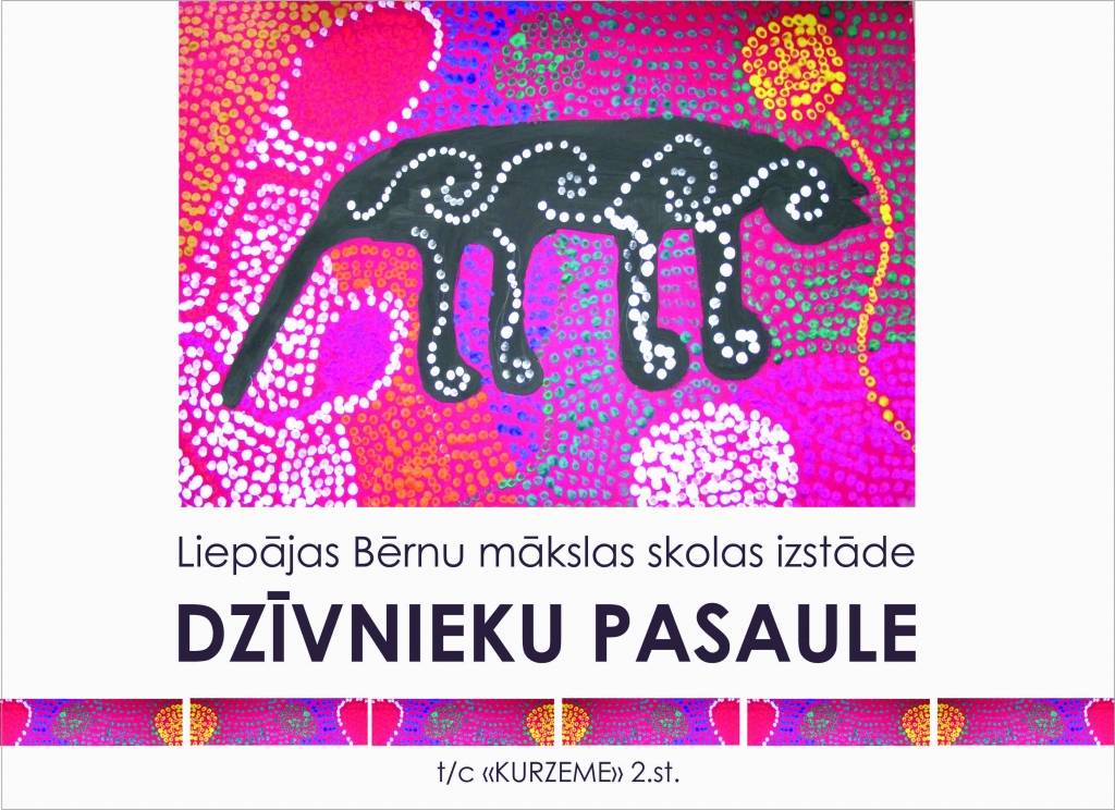 TN "Kurzeme" skatāma izstāde "Dzīvnieku pasaule"