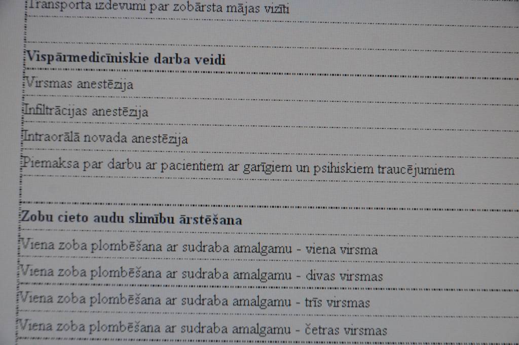 Liepājas reģionālās slimnīcas maksas pakalpojumu cenrādī rupjš cilvēktiesību pārkāpums