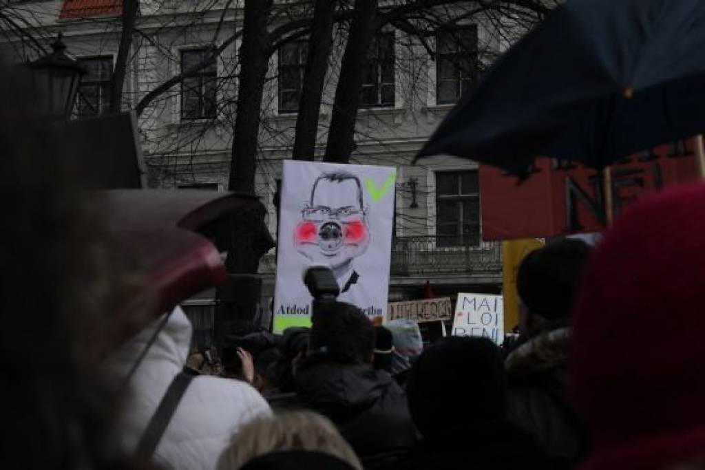 Mierīgi beigusies protesta akcija pret jaunajiem Latvenergo tarifiem