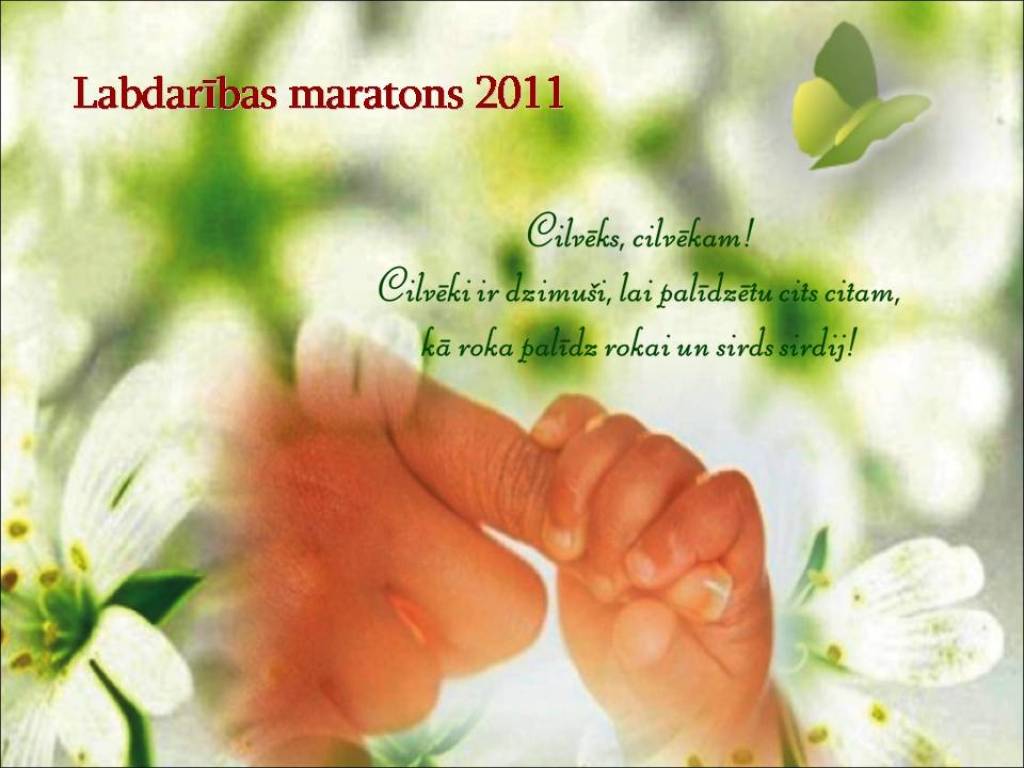 "Labdarības maratonā 2011" startē vairāk nekā 60 dalībnieki