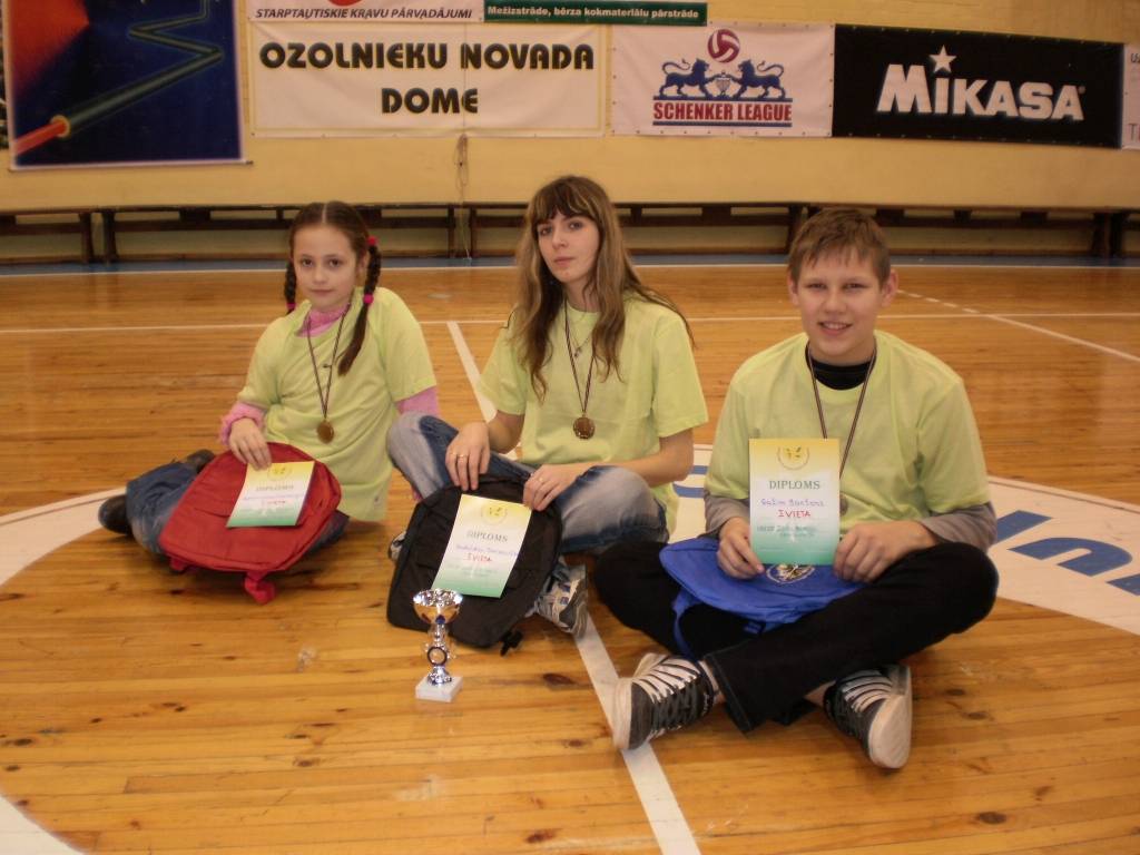 Bērnu klubiņš "Pasaulīte" triumfē Latvijas čempionātā sporta spēlē "Boccia"