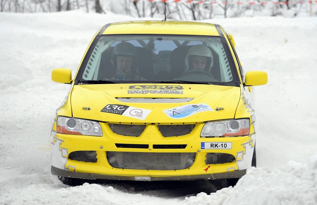 Rallijā "Sarma 2011” startē Latvijas rallijsprinta čempionāts