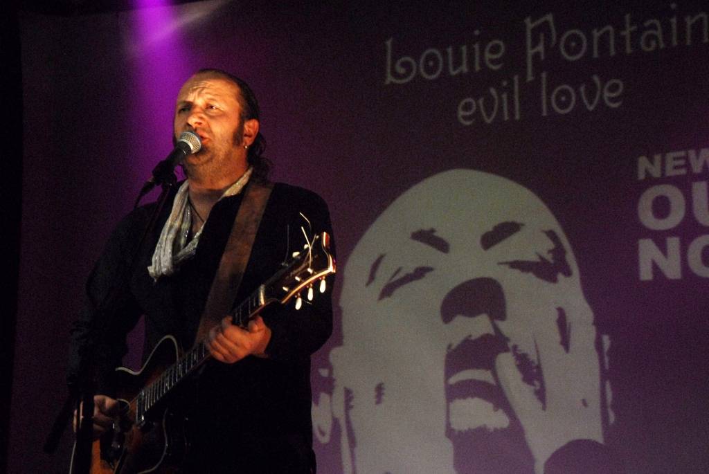 Louie Fontaine albuma "Evil love” prezentācijas tūres laikā koncertēs savā klubā