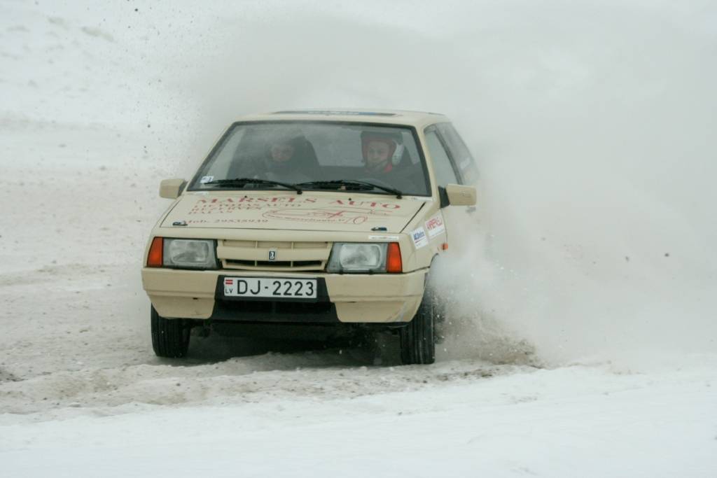 Ziemas autosprinta čempionāts: Centrs sāk, Kurzemes posms pārcelts uz 2. janvāri