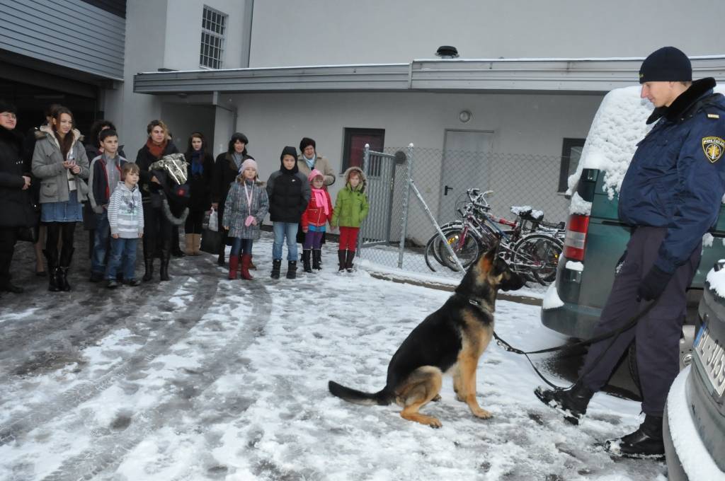 Valsts policijas Kurzemes reģiona pārvaldē atkal ir suns