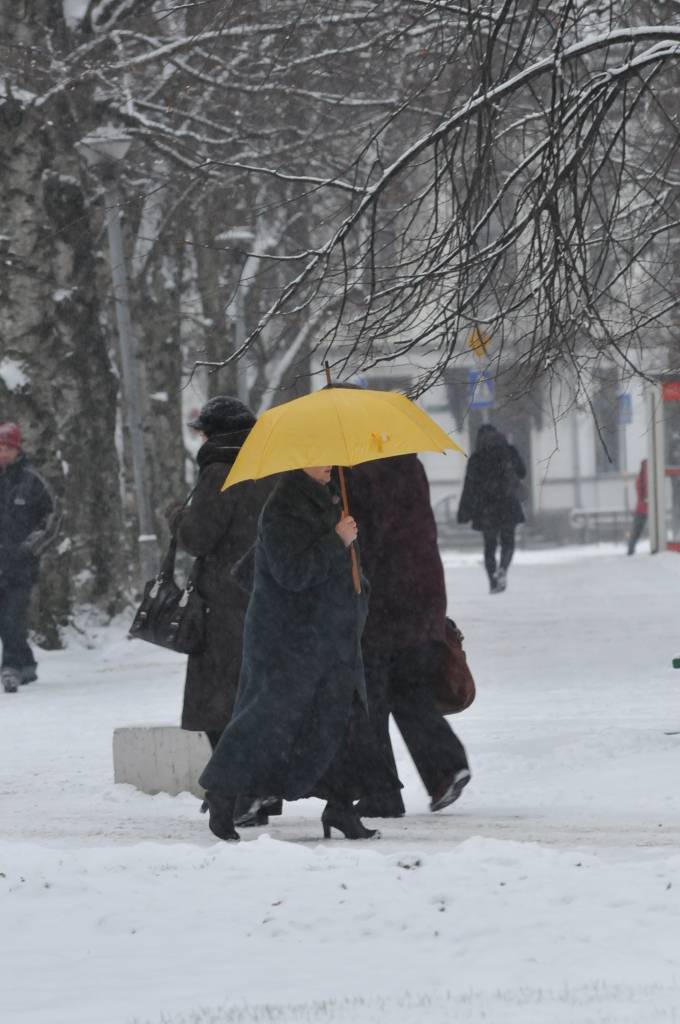 Liepājas ielās sākusies ziemas dienesta darba sezona