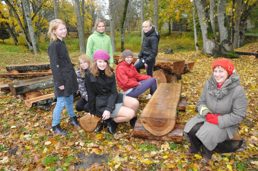 Dzērvenieki apņēmības pilni sevi apliecināt kā ekoskolu