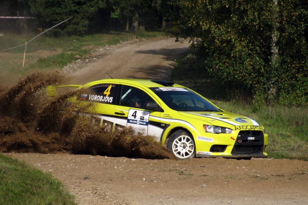 "Vorobjovs Racing" ekipāža LČ rallija sezonu noslēdz ar uzvaru N4 klasē