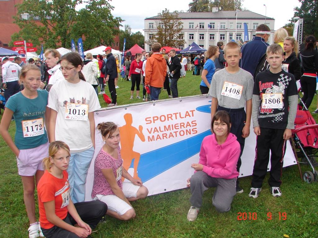 Aizputes novada pārstāvjiem labi veicas "Sportlat" Valmieras maratonā