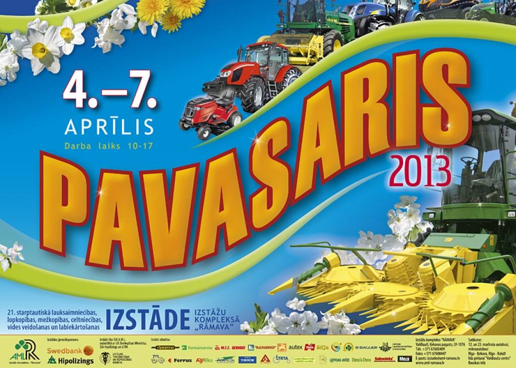 Nākamnedēļ notiks kārtējā pavasara izstāde zemniekiem "Rāmava 2013"
