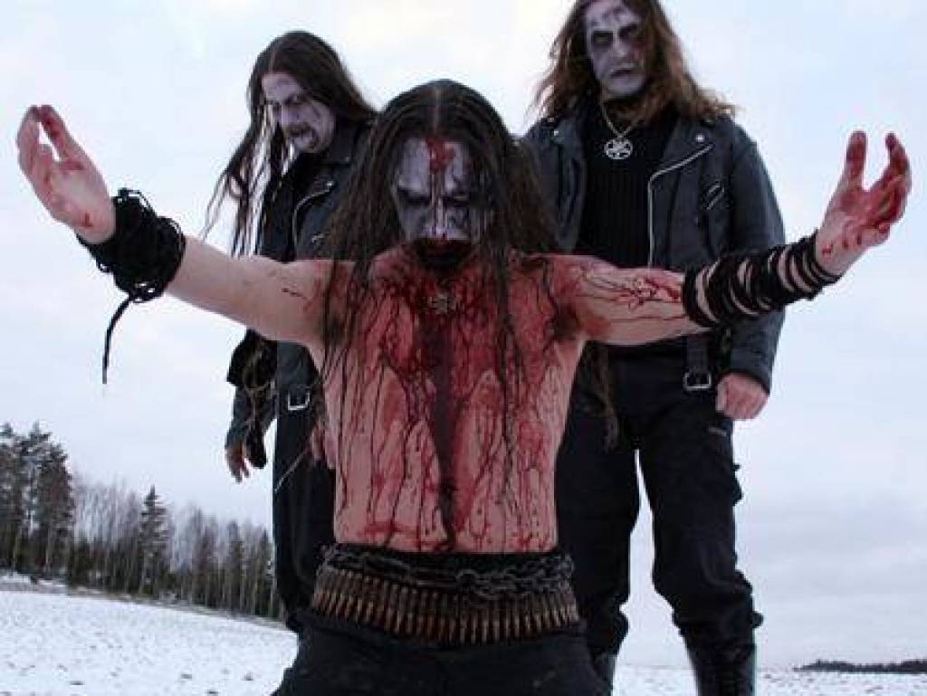 Skandināvu "black metal" zvaigznes "Marduk” un "Ragnarok” Liepājā