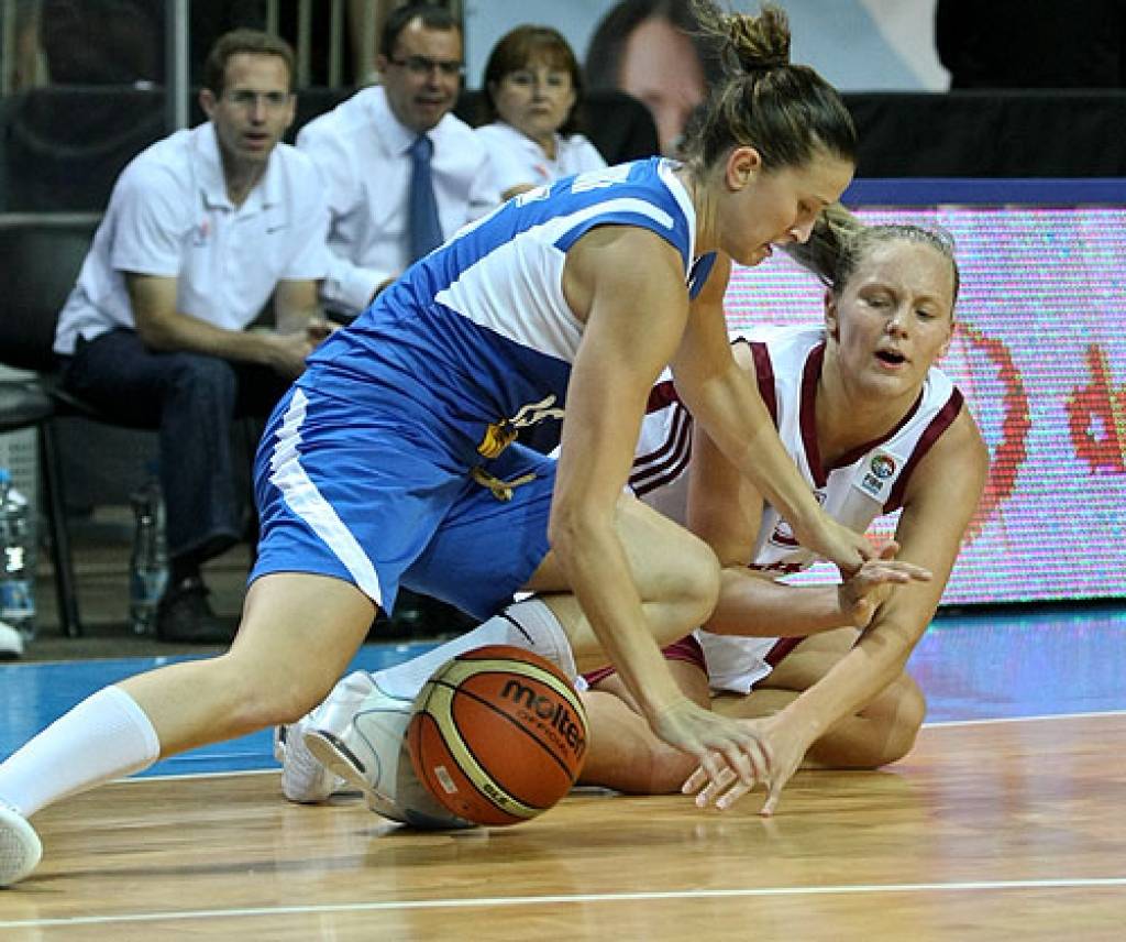 Latvijas basketbolistes zaudē Izraēlai