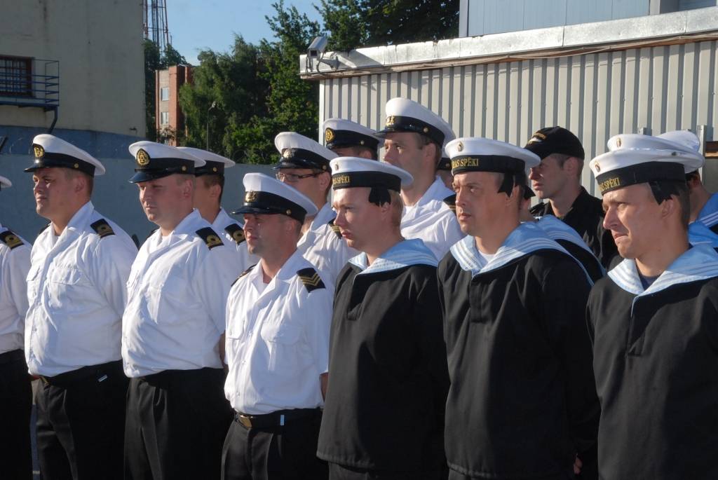 FOTO: Flotes gadadienā sumina karavīrus