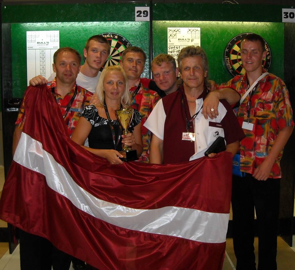 "Priekules" šautriņu metēji gūst panākumus turnīrā "Polish open 2010"