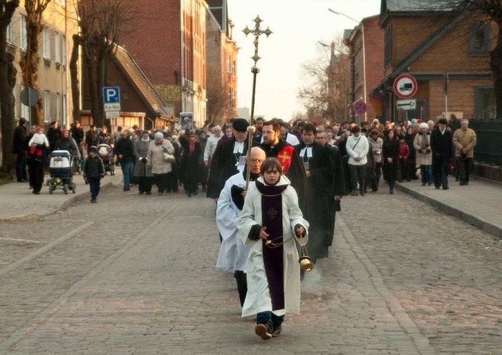 Liepājā notiks "Krusta ceļa" gājiens