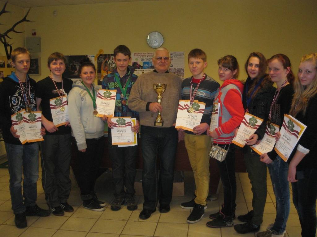 Jaunie ložu šāvēji pārliecinoši uzvar Latvijas čempionātā