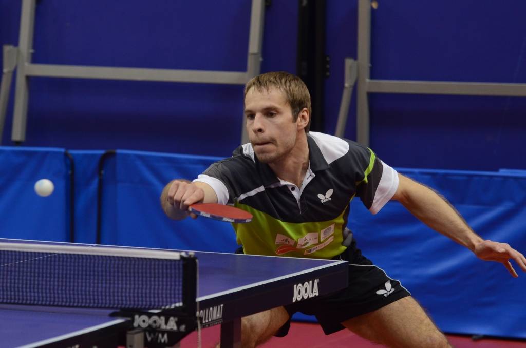 FOTO: Māris Ķuda kļūst par Liepājas čempionu galda tenisā