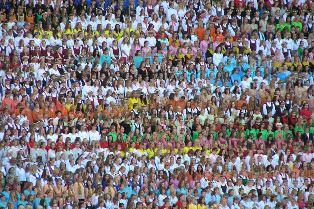 XXV Vispārējo latviešu Dziesmu un XV Deju svētkos šogad plāno piedalīties 40 000 dalībnieku