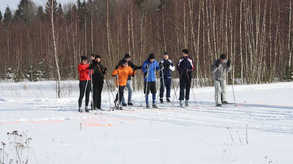 Vaiņodē ziemas prieki rit pilnā sparā