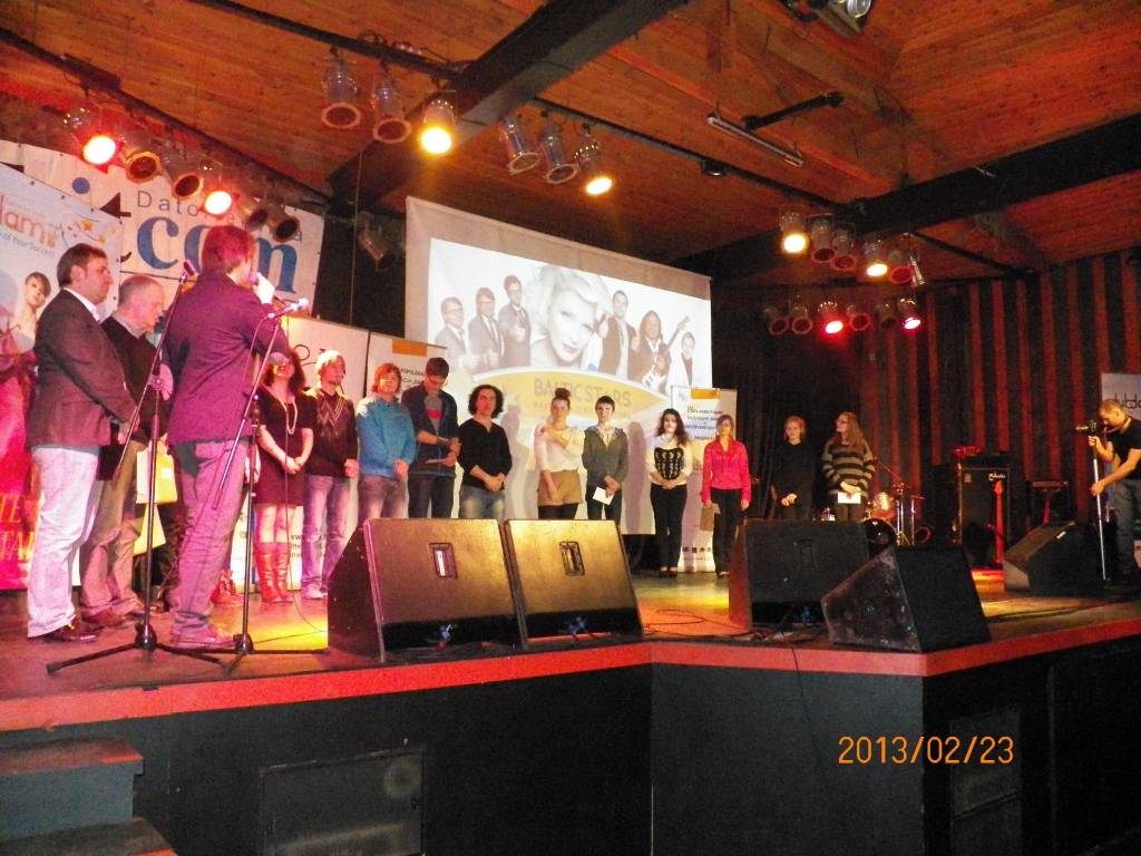 Liepājā aizvadīta pirmā festivāla "Baltic Stars 2013" atlase