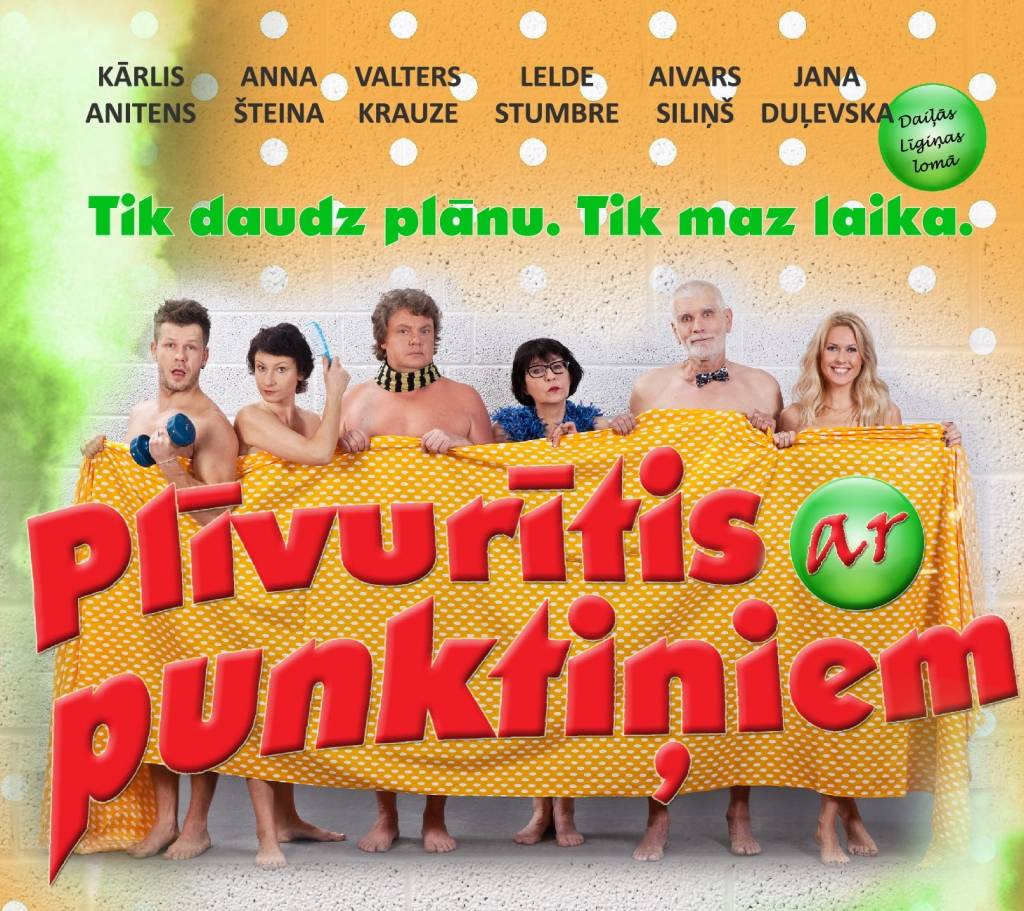 Liepājā rādīs pārpratumu komēdiju "Plīvurītis ar punktiņiem"