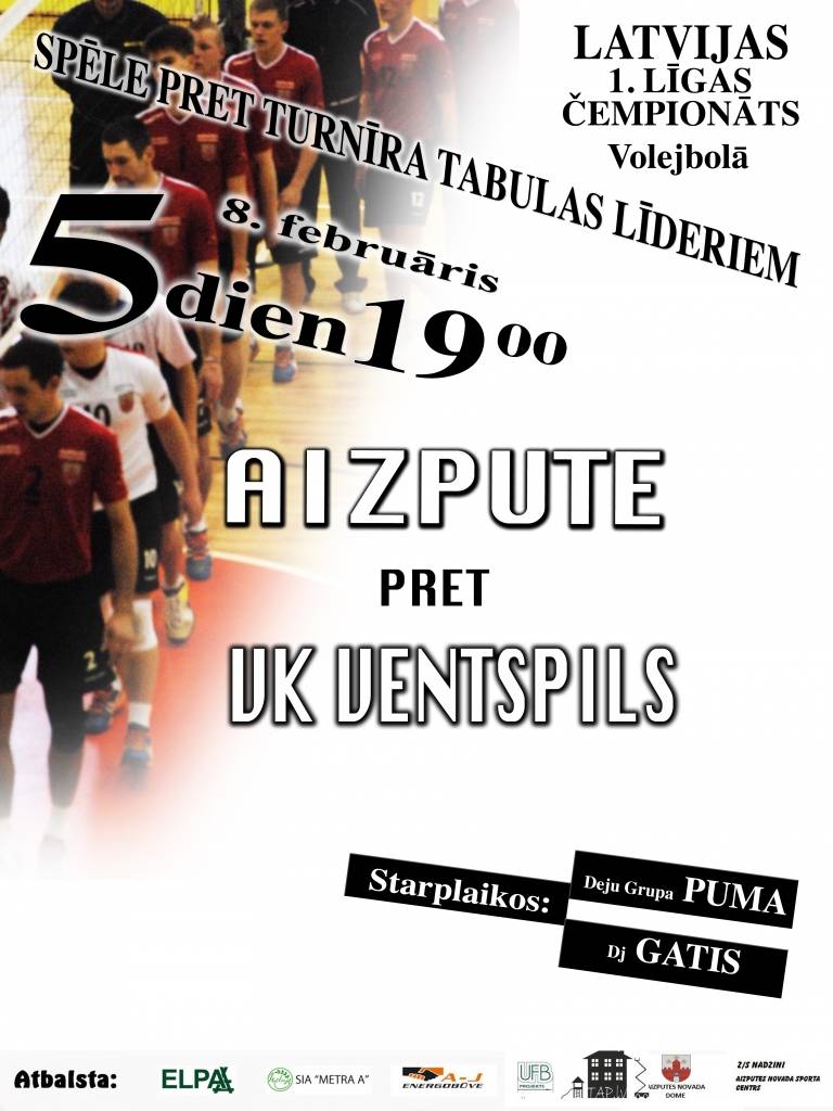 "Aizpute" spēlēs pret pirmās līgas līdervienību