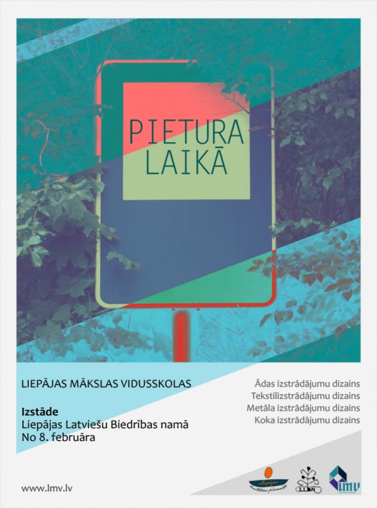 Liepājas Mākslas vidusskola aicina uz izstādi "Pietura laikā"