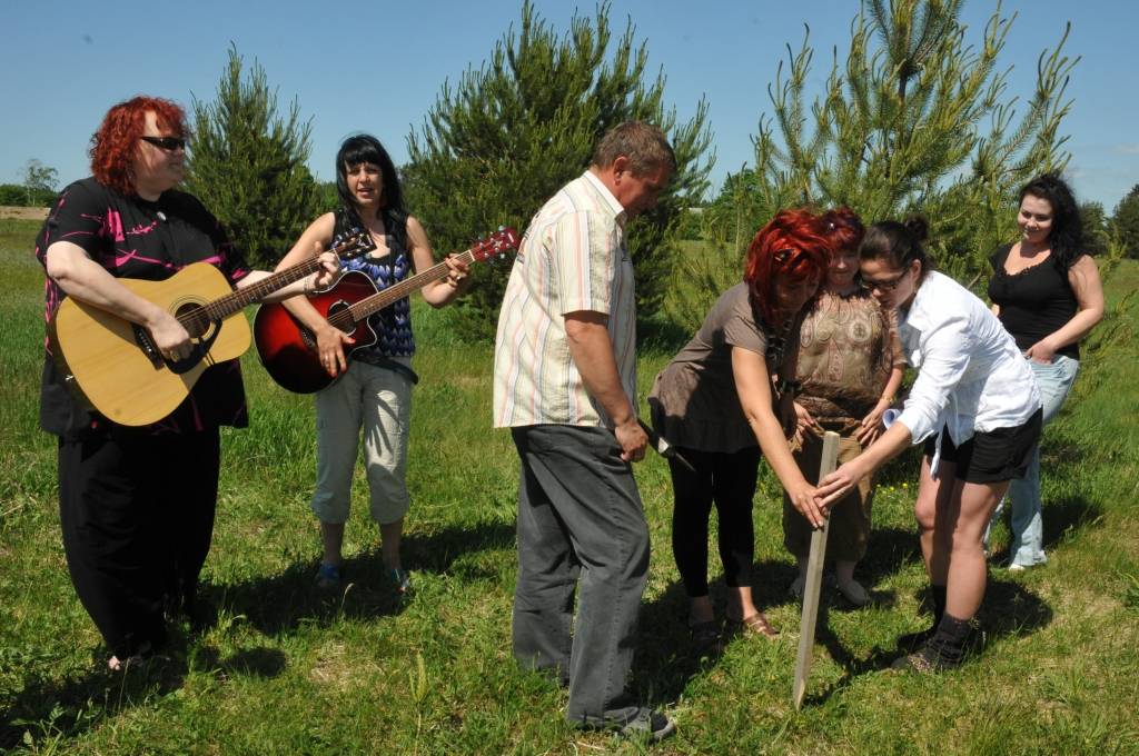 Sāk nojumes būvi Grobiņas novada "Dižvanagos"