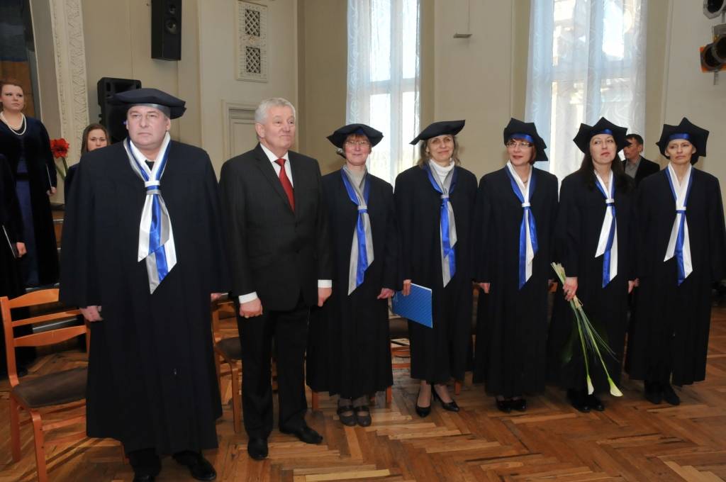 Liepājas Universitātes rektora Jāņa Rimšāna inaugurācijas ceremonija