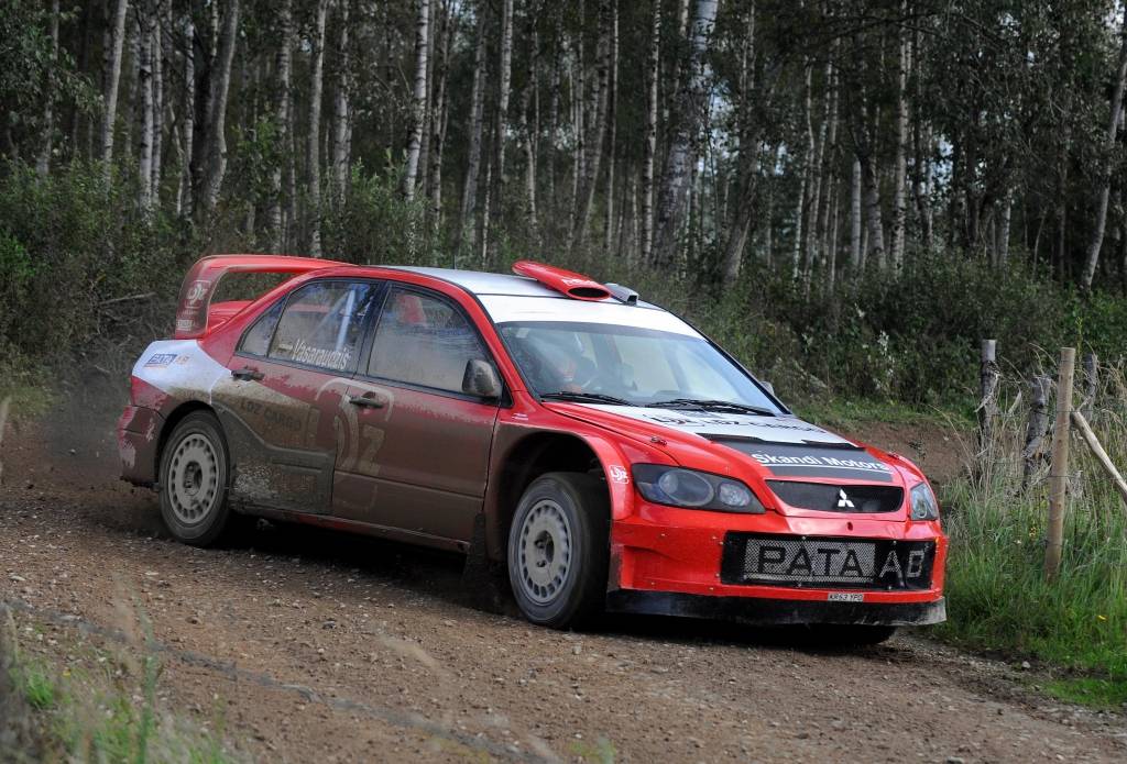 Treniņi pirms rallija "Latvija 2010"