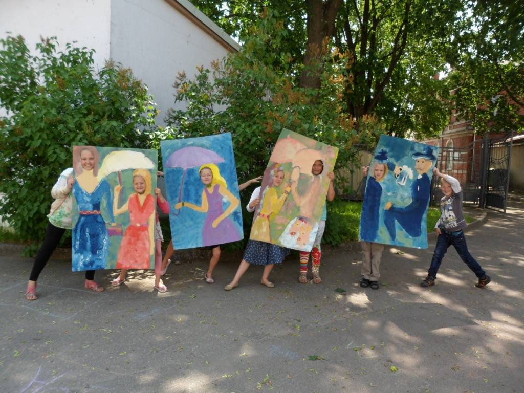 Noslēgusies bērnu nometne "Mazā Mākslas akadēmija"