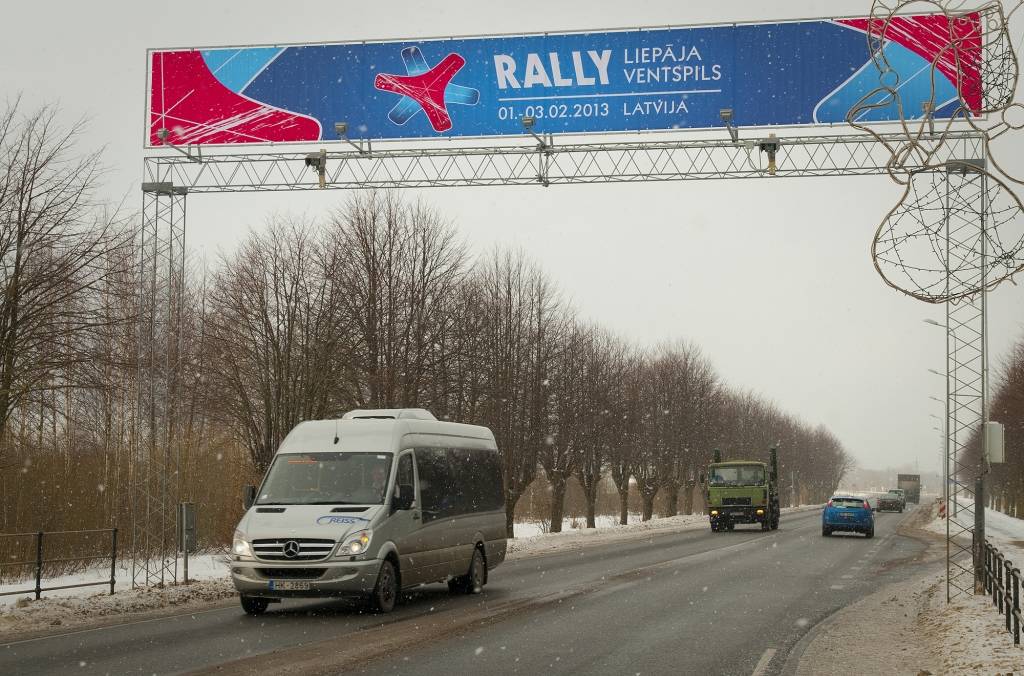 Liepājā uzņem Eiropas Rallija čempionāta otrā posma dalībniekus un skatītājus