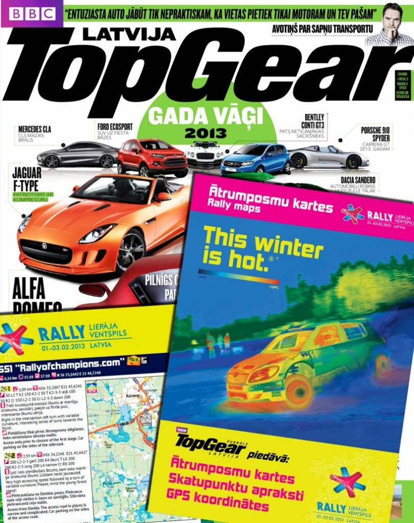 Piedāvā "Rally Liepāja–Ventspils" skatītāju ceļvedi