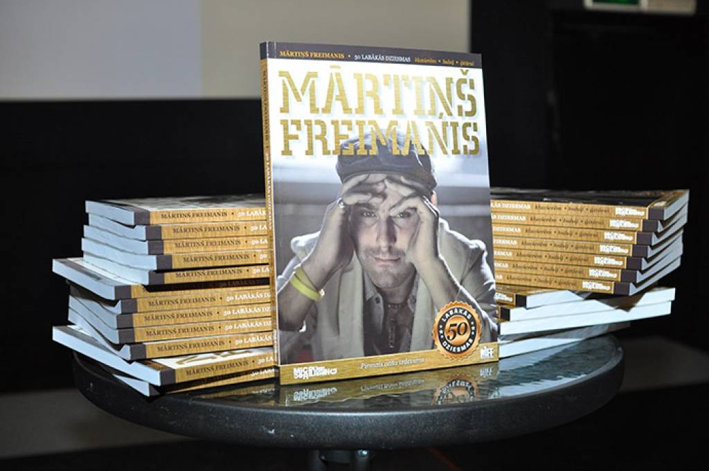 Mārtiņa Freimaņa piemiņas pasākumā prezentē mūziķa nošu grāmatu