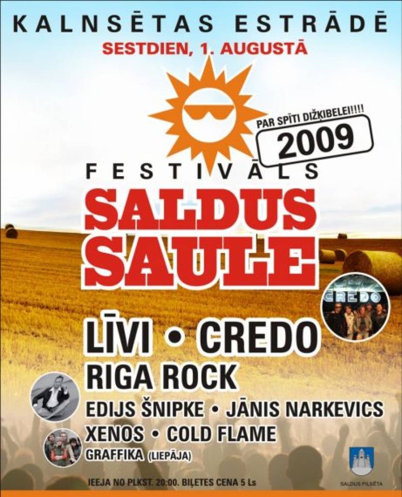 Saldus saule