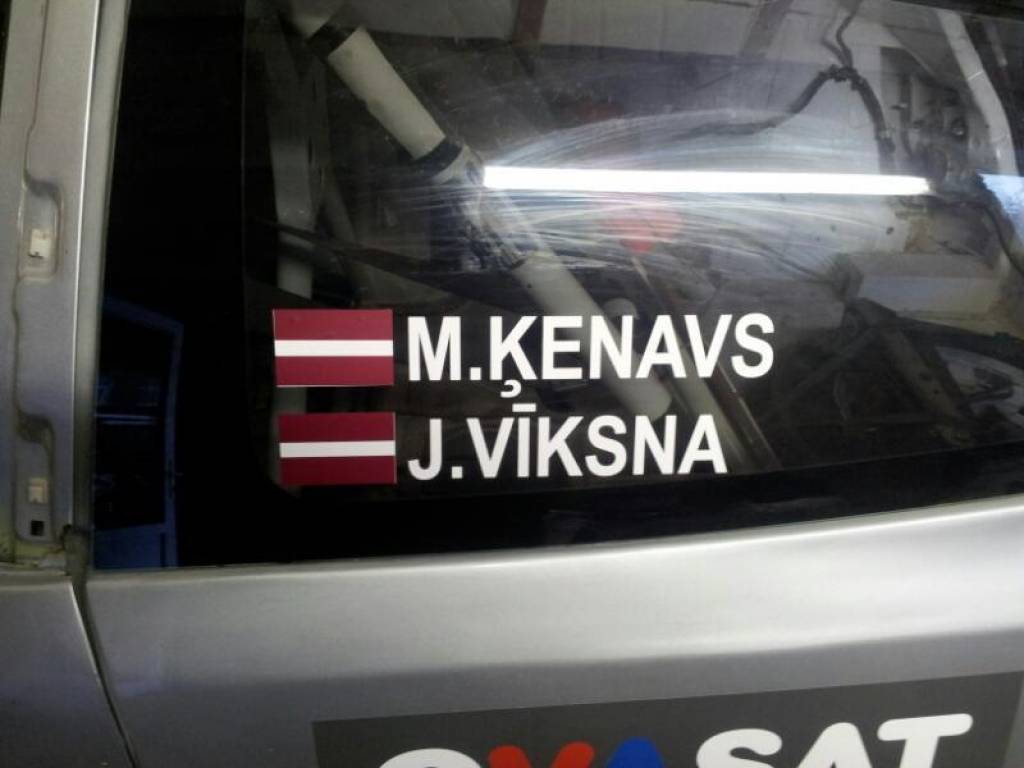 Mārcis Ķenavs brauks kopā ar Jāni Vīksnu un viņa dēlu Ričardu