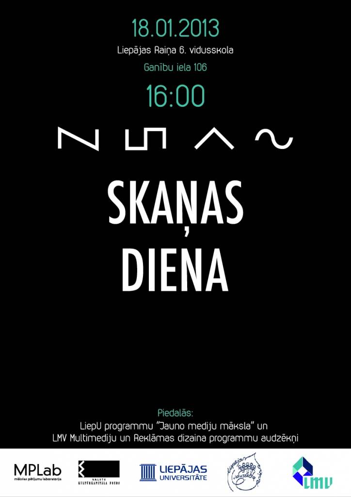 Notiks pirmā Liepājas "Skaņas diena"